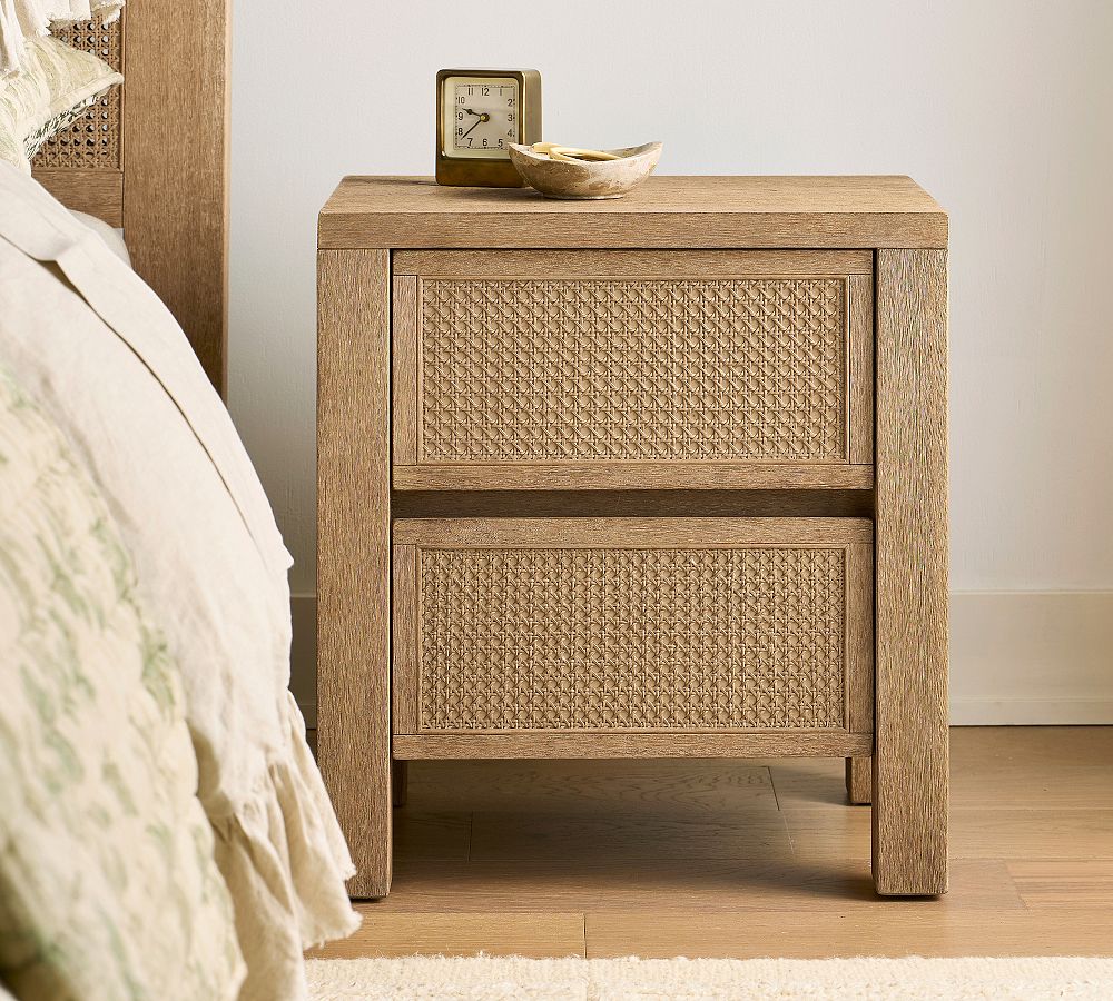 Marina Cane Mini Nightstand (22") by Pottery Barn