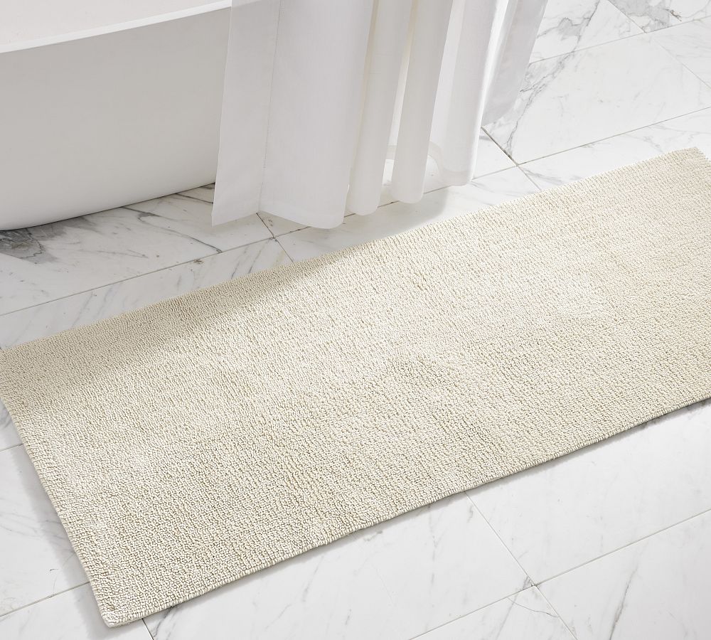 Classic Organic Loop Bath Mat - Oatmeal, 24" x 64"