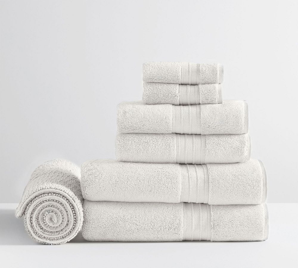 Hydrocotton Towel Bundles - Ivory, Set of 7