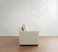 Cameron Modern Square Arm Sleeper Sofa with Air Topper (54"&ndash;86")