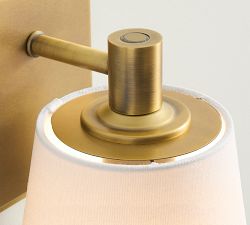 Casey Metal Rechargeable Touch Sconce (9")
