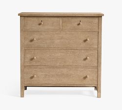 Farmhouse 5-Drawer Tall Wide Dresser (48")