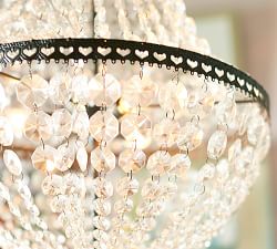 Mia Crystal Chandelier (14"-19")