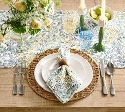 Flowervine Cotton Table Runner