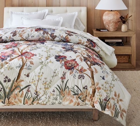 Piper Floral Percale Comforter by Pottery Barn