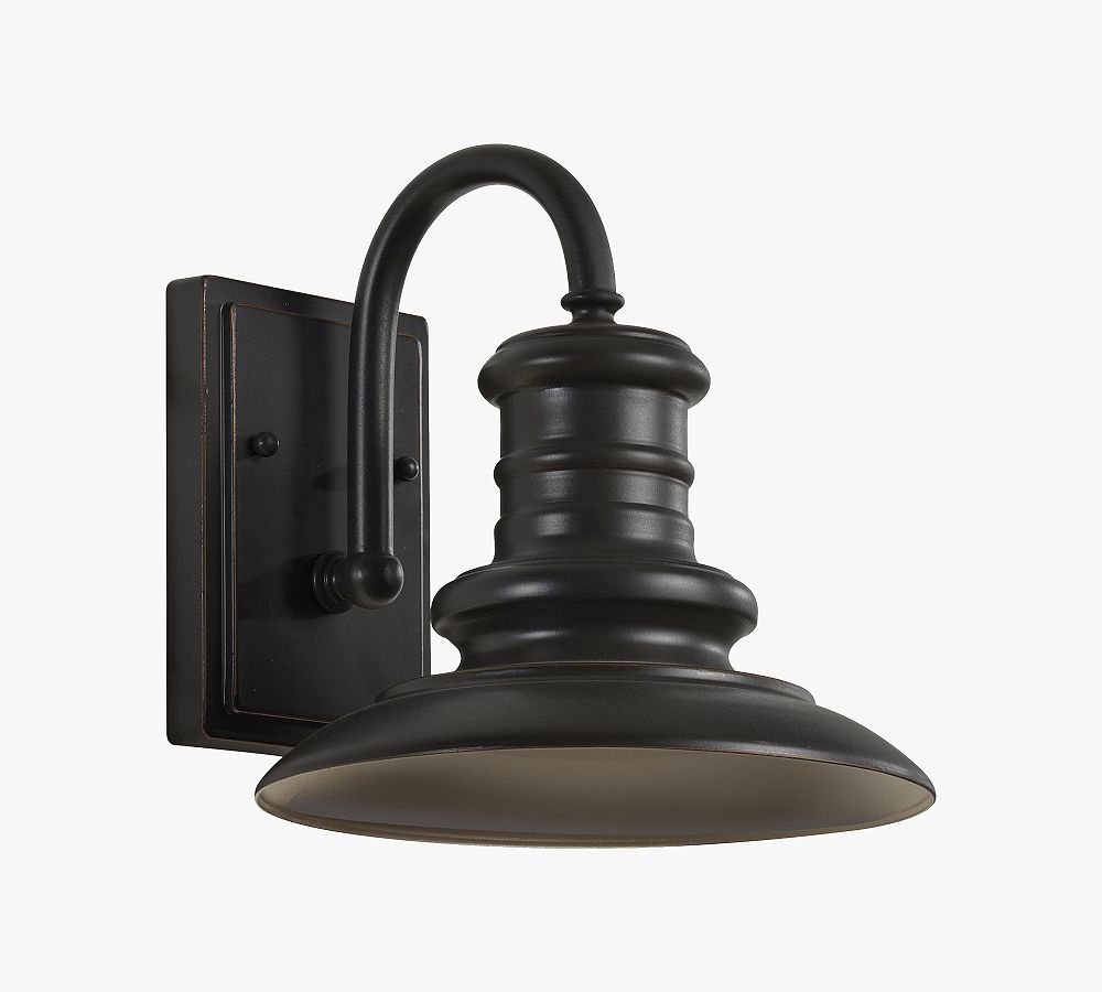 Mendell Outdoor Metal LED Sconce (9''-15") by Pottery Barn
