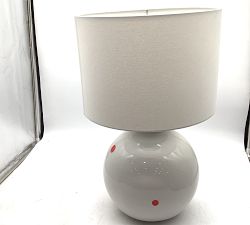 Open Box: Mccoy Ceramic Globe Table Lamp, Large (24" H) - White