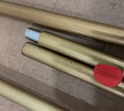 Open Box: Palmer Metal Round Chandelier, Large (49" Diam.) - Vintage Brass
