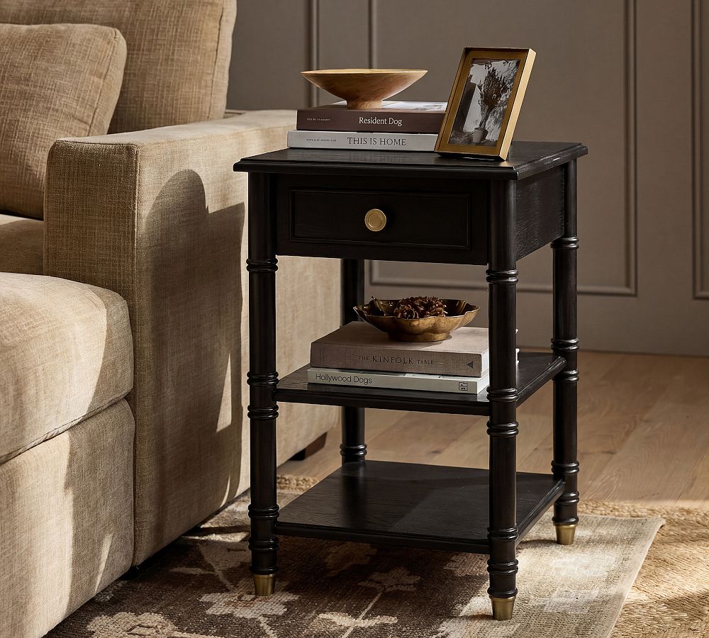 Monroe Rectangular Side Table (16") by Pottery Barn