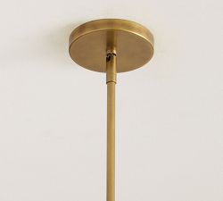 Cooper Frosted Glass Bubbled Chandelier (30")