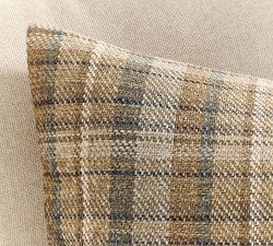 Knocks Plaid Lumbar Pillow Cover