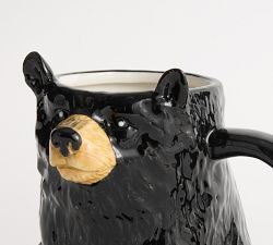 Fantastical Forest Stoneware Figural Mugs