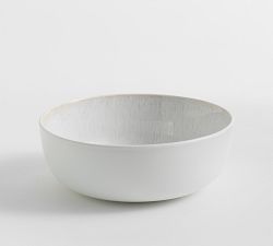 Modern Reactive Glaze Stoneware Cereal Bowls - Set of 4