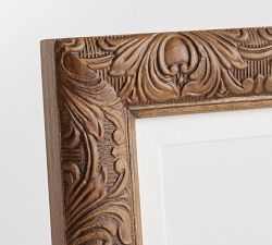 Walnut Carved Wood Frames