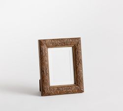 Walnut Carved Wood Frames