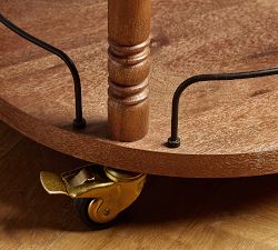 Scarlett Marble Bar Cart