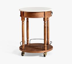 Scarlett Marble Bar Cart