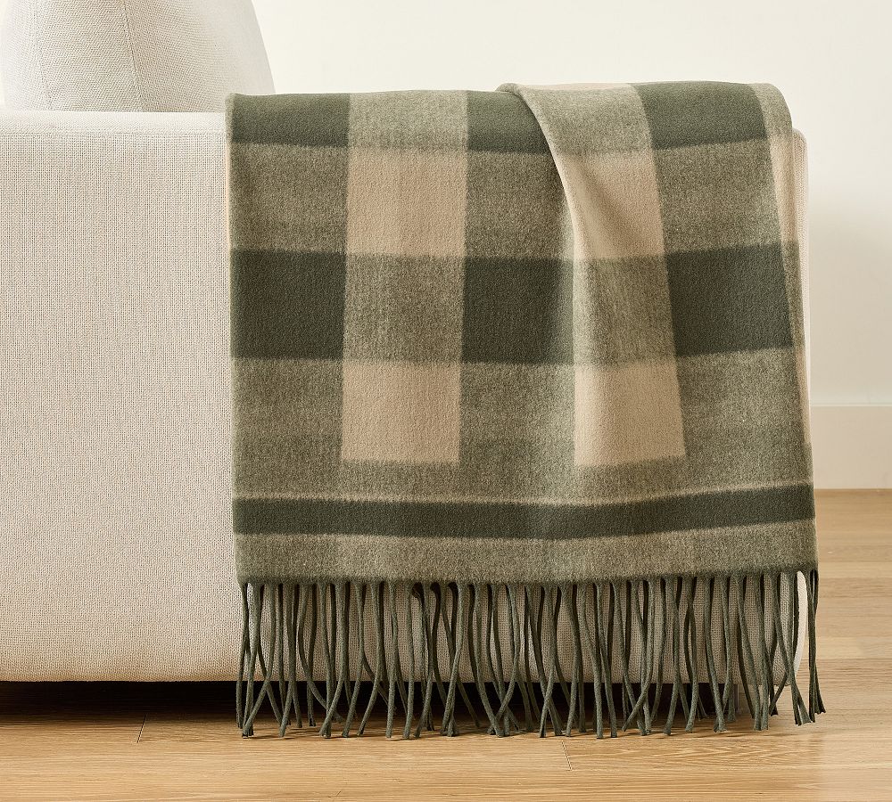 Buffalo Check Throw by Pottery Barn