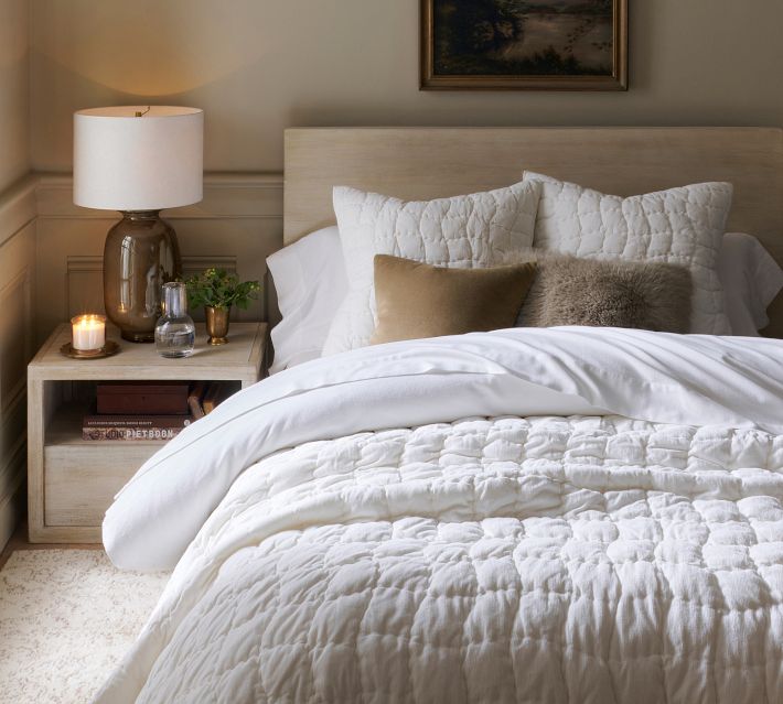 Cozy Cloud Handcrafted Quilt | Pottery Barn
