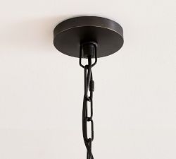 Camryn Glass Globe Round Chandelier (36")