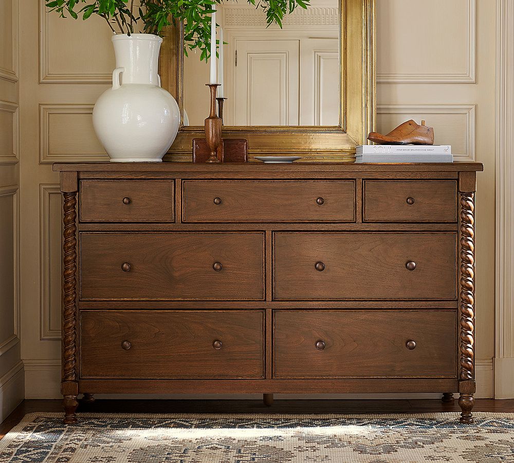 Barley 7-Drawer Dresser (58") by Pottery Barn