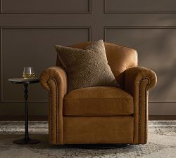 Harrington Leather Swivel Chair