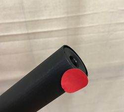 Open Box: Big Sky Curtain Rod (166"-240", 1.25" Diam) - Hammered Iron