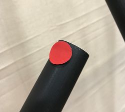 Open Box: Big Sky Curtain Rod (166"-240", 1.25" Diam) - Hammered Iron