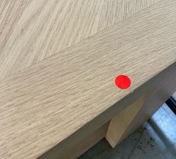 Open Box: Blair Herringbone Square Coffee Table (36") - Shoreline