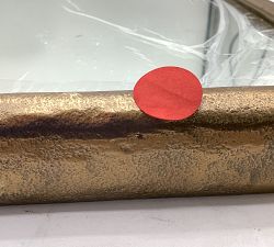 Open Box: Bodhi Mirror, Small Arch (28"W x 36"L) - Brass