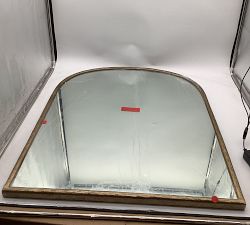Open Box: Bodhi Mirror, Small Arch (28"W x 36"L) - Brass