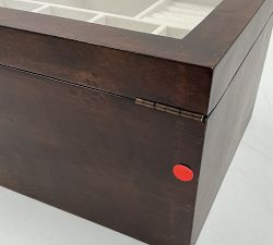 Open Box: Burlwood Jewelry Armoire