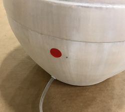 Open Box: Faris Ceramic Table Lamp Base (21") - Ivory