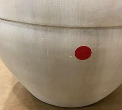 Open Box: Faris Ceramic Table Lamp Base (21") - Ivory
