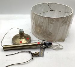 Open Box: Fig Iron Adjustable Table Lamp (28") - Antique Brass