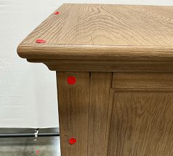 Open Box: Hudson Nightstand (26") - Seadrift