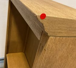 Open Box: Livingston Modular Bookcase Hutch (35") - Seadrift