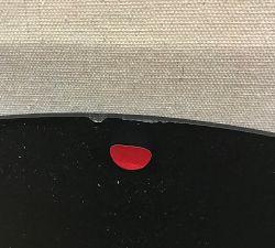 Open Box: Nerissa Outdoor Fire Pit Table Cover (34" *Fits 38" Fire Pit*) - Black