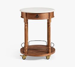 Scarlett Marble Bar Cart