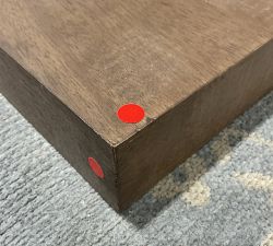 Open Box: Brighton Floating Wood Shelf (8"D x 60"W) - Gray Wash
