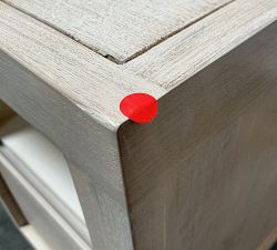 Open Box: Cayman Charging Nightstand (16") - Biscotti