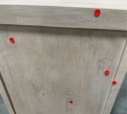 Open Box: Cayman Charging Nightstand (16") - Biscotti