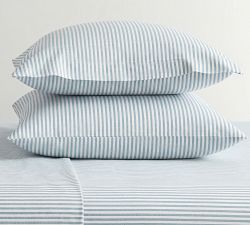 Wheaton Striped Percale Sheet Set