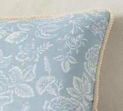Kravet Rose Toile Reversible Pillow Cover