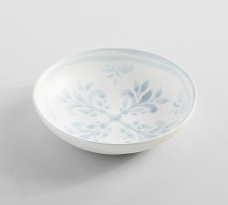Chambray Tile Stoneware Soup Bowls - Set of 4
