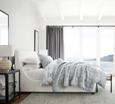 York Cloud Linen Bedroom