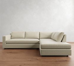 Pacifica Wide Arm Return Bumper Sectional  (105"&ndash;109")