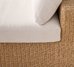 Kostas Wicker 5-Piece Outdoor Sectional (129")