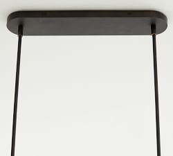 Malone Recycled Glass Arc Chandelier (47")