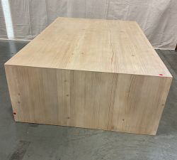 Open Box: Folsom Rectangular Grand Coffee Table (60") - Desert Pine
